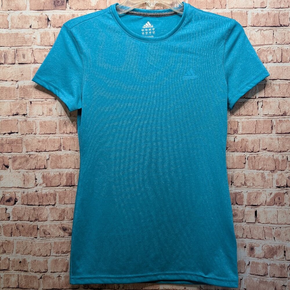 Adidas T-shirt Climalite Short Sleeve Tee Size Small